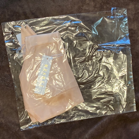 NWT Meshki Hanna Tie Knot Crop Top - Picture 6 of 9